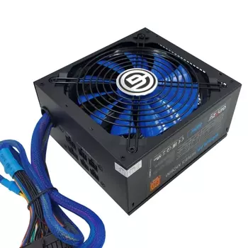 Блок питания 600Вт ATX Ginzzu MC600, 140 мм, 80 Plus Bronze