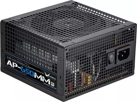 Блок питания 650 Вт ATX Formula V AP-MM 650, 120 мм, 80 Plus, Retail (AP-650MM)