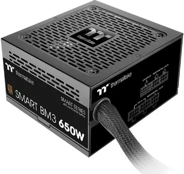 Блок питания 650 Вт ATX Thermaltake Smart BM3, 120 мм, 80 Plus Bronze, Retail (PS-SPD-0650MNFABE-3)