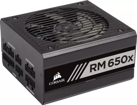 Блок питания 650 Вт ATX Corsair RM650x, 140 мм, 80 Plus Gold (CP-9020178-EU)