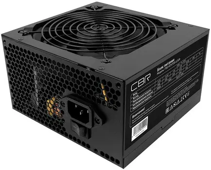 Блок питания 700 Вт ATX CBR, 120 мм, 80 Plus Bronze, Retail (PSU-ATX700-12GM)