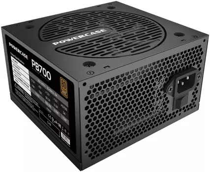 Блок питания 700 Вт ATX Powercase PB700, 120 мм, 80 Plus Bronze, Retail (PS-700B-DC)