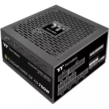 Блок питания 750 Вт ATX Thermaltake Toughpower GF A3, 120 мм, 80 Plus Gold, Retail (PS-TPD-0750FNFAGE-H)