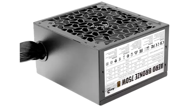 Блок питания 750 Вт ATX AeroCool Aero Bronze, 120 мм, 80 Plus Bronze (4710562754001)