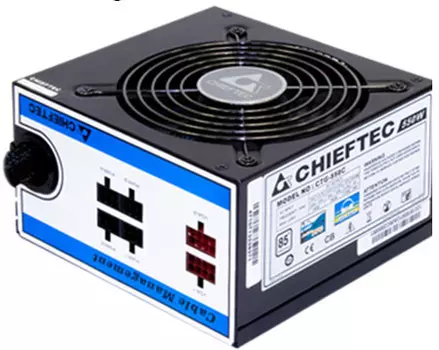 Блок питания 750 Вт ATX Chieftec CTG-750C , 120 мм, 80 Plus