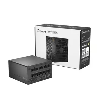 Блок питания 750 Вт ATX Fractal Design ION GOLD, 140 мм, 80 Plus Gold (FD-P-IA2G-750)