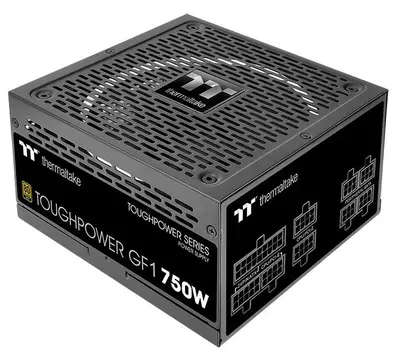 Блок питания 750Вт ATX Thermaltake GF1 750, 140 мм, 80 Plus Gold (PS-TPD-0750FNFAGE-1)