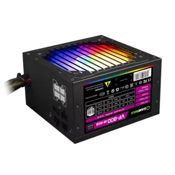 Блок питания 800Вт ATX GameMax VP-800-RGB , 120 мм, 80 Plus (VP-800-RGB )