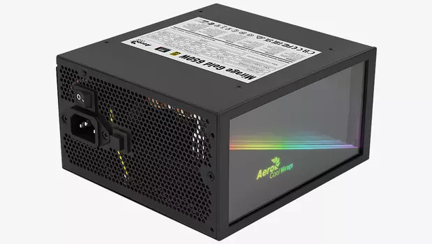 Блок питания 850 Вт ATX AeroCool Mirage Gold 850W, 120 мм, 80 Plus Gold, Retail (Mirage Gold 850W)