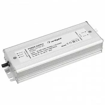 Блок питания Arlight ARPV ARPV-24150-B1 150 Вт для светодиодных изделий, влагозащищенный IP67, серебристый (028789)