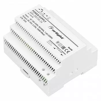 Блок питания Arlight ARV ARV-DR150-24 150 Вт для светодиодных изделий, 6.25А, белый (035700)