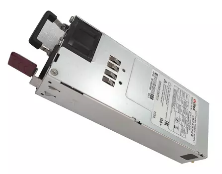 Блок питания ASPOWER U1A-D11200-DRB, 1U, 1200Вт, 80 Plus Platinum (U1A-D11200-DRB)