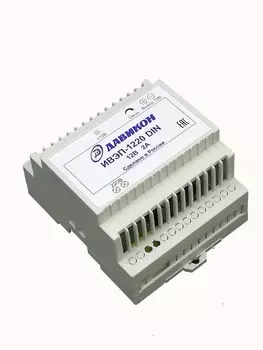 Блок питания Давикон ИВЭП-1220DIN, 12В/2А, белый