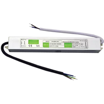 Блок питания Ecola 30Вт для светодиодной ленты, IP67, серебристый (D7L030ESB)