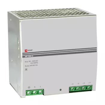 Блок питания EKF DRP-240W-24, на DIN-рейку, серый