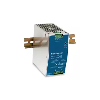 Блок питания PLANET PWR-240-48, на DIN-рейку, 48В, 5А, 240Вт, серебристый (PWR-240-48)
