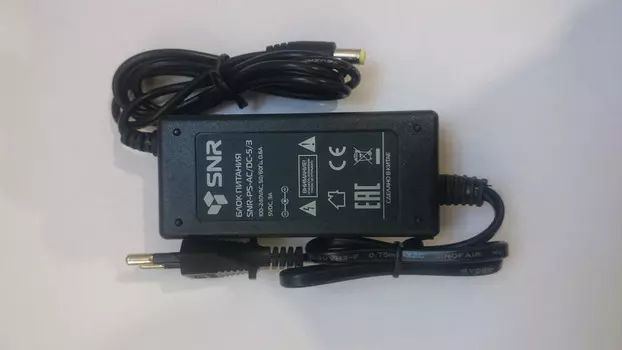 Блок питания SNR 5V 3A (SNR-PS-AC/DC-5/3)