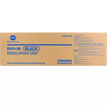 Блок проявки Konica Minolta DV-512K для Bizhub C224/284/364/454/554, черный (A2XN03D)