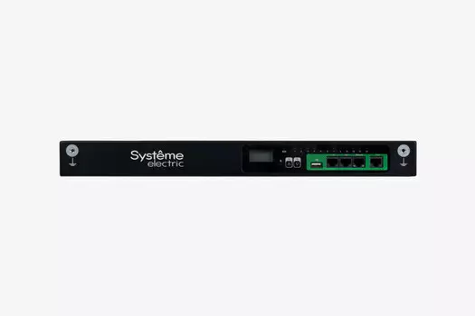 Блок распределения питания Systeme Electric Uniprom, 16А, черный (UP7921)
