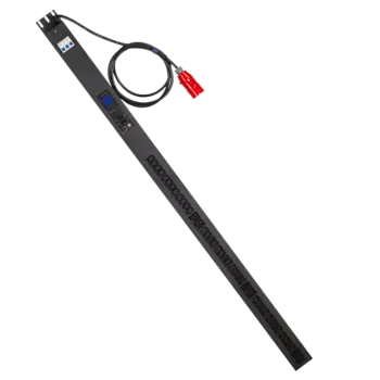 Блок розеток (PDU) TWT, кол-во розеток:42 (36xC13/6xC19), 16А, черный, кабель питания 3 м (TWT-PDVMT3-6x36-16A)