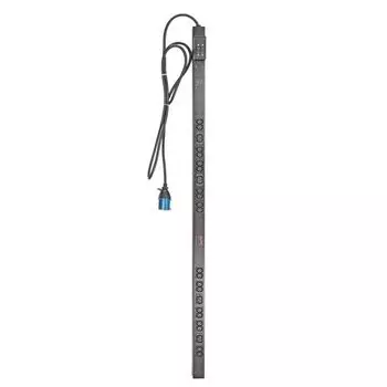 Блок розеток (PDU) APC AP7552, кол-во розеток:24 (20xC13/4xC19), 16А, черный, кабель питания 3 м (AP7552)