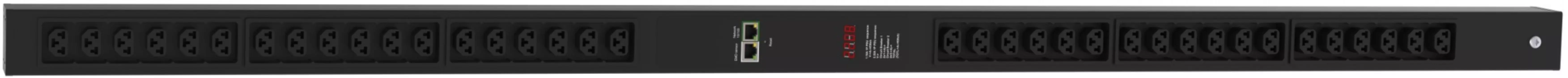 Блок розеток (PDU) RakTek RTP3M3236, 1U, кол-во розеток:36 (36xC13/36xC19), 16А, черный, кабель питания 3 м (RTP3M3236)