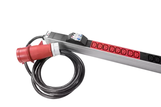 Блок розеток (PDU) Rem R-MC8-3x16-48C13-MI-1820-3-3PN, 1U, кол-во розеток:48 (48xC13), 16А, черный, кабель питания 3 м (30112230902)