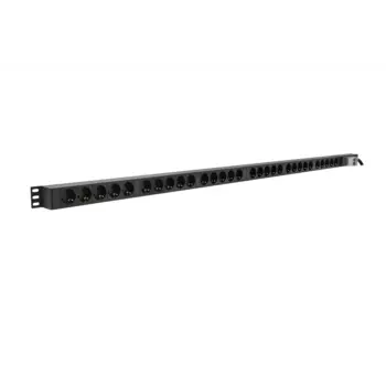 Блок розеток (PDU) SNR SNR-PDU-30S-32L1, 1U, кол-во розеток:30 (30xЕвро), 32А, черный, кабель питания 3 м (SNR-PDU-30S-32L1)