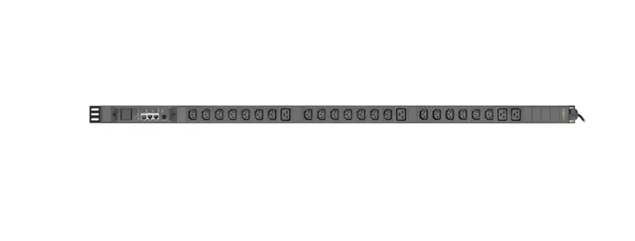 Блок розеток (PDU) SNR TP-BASIC-20A04B-32L3, кол-во розеток:24 (20xC13/4xC19), 32А, черный, кабель питания 3 м (TP-BASIC-20A04B-32L3)