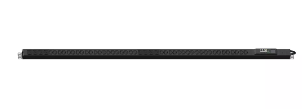 Блок розеток (PDU) Tesla Power TP-BASIC-40A08B-32L1, кол-во розеток:48 (40xC13/8xC19), 32А, черный, кабель питания 3 м (TP-BASIC-40A08B-32L1)