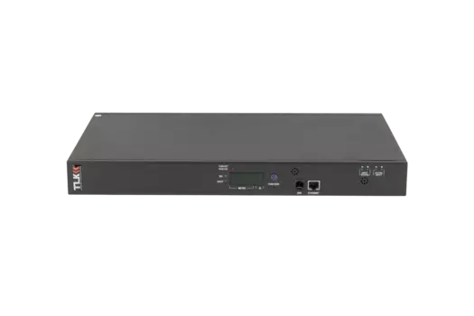 Блок розеток (PDU) TLK TLK-RPI-AT-A10-M22-WCE-BK, 1U, кол-во розеток:10 (10xC13), 16А, черный, кабель питания 3 м (TLK-RPI-AT-A10-M22-WCE-BK)