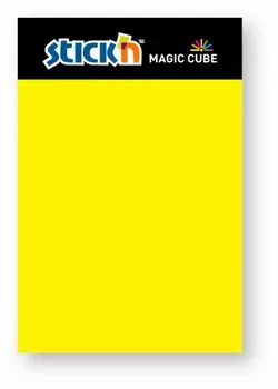 Блок самоклеящийся (стикеры) STICK`N, неоновый (21256)