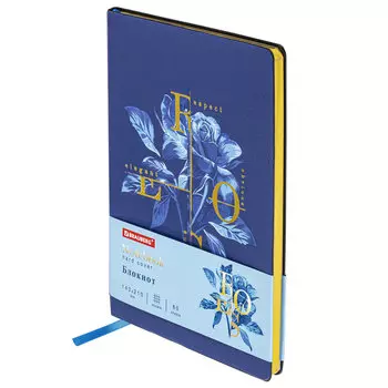 Блокнот BRAUBERG VISTA Rose, A5, клетка, 80 листов, принт (112080)