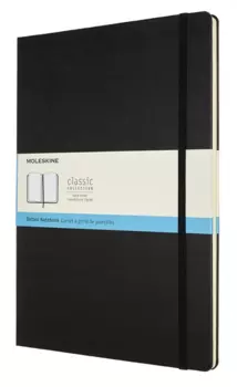 Блокнот Moleskine CLASSIC, A4, пунктир, 96 листов, черный (QP113)