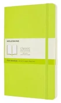 Блокнот Moleskine CLASSIC SOFT, 130х210мм, без линовки, 96 листов, лайм (QP618C2)