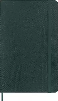 Блокнот Moleskine LIMITED EDITION PRECIOUS & ETHICAL BOA, 130х210мм, линейка, 240 листов, темно-зеленый (QP616K54VBOABOX) (1 шт.)