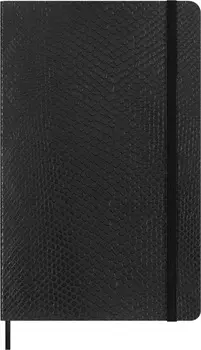 Блокнот Moleskine LIMITED EDITION PRECIOUS & ETHICAL BOA, 130х210мм, линейка, 240 листов, черный (QP616BKVBOABOX) (1 шт.)
