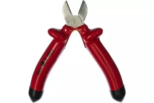 Бокорезы 160мм, хромованадиевая сталь, рукоятки пластиковые, диэлектрические, кабеля до 4мм, KBT Expert, 70358