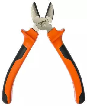 Бокорезы 180мм, CrV, рукоятки двухкомпонентные, покрытие хромированное, Ombra 410107