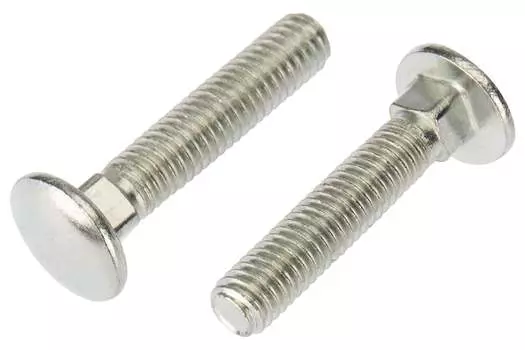 Болт мебельный KRANZ 1301-0891-4, М8, 100 мм, 603 DIN, оцинкованная сталь, 2 шт. (1301-0891-4)