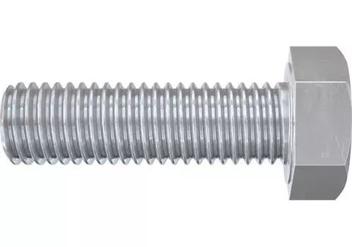 Болт с шестигранной головкой Fischer SKS, М12, 65 мм, класс прочности 8.8, оцинкованная сталь, 50 шт. (535539)