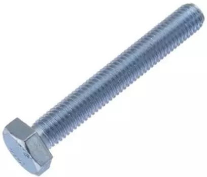 Болт Стройметиз UTORM3011348, М6, 80 мм, 933 DIN, класс прочн. 5.8, оцинкованная сталь, 60 шт. (UTORM3011348)