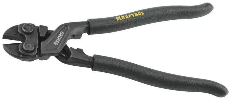 Болторез 200мм, CrMo, рукоятки виниловые, покрытие хромированное, ⌀ кабеля до 6мм, Kraftool X-Bolt, 200мм, 23283-20