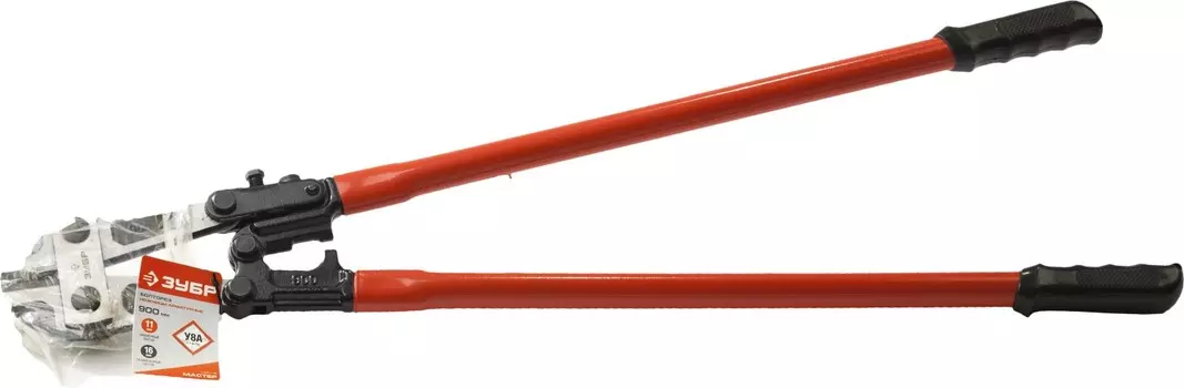 Болторез 900мм, инструментальная сталь, рукоятки обрезиненные, кабеля до 16мм, ЗУБР Мастер (23313-090)