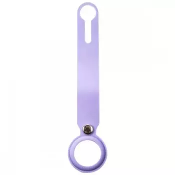 Брелок для метки AirTag Red Line, силикон, фиолетовый (УТ000025915)