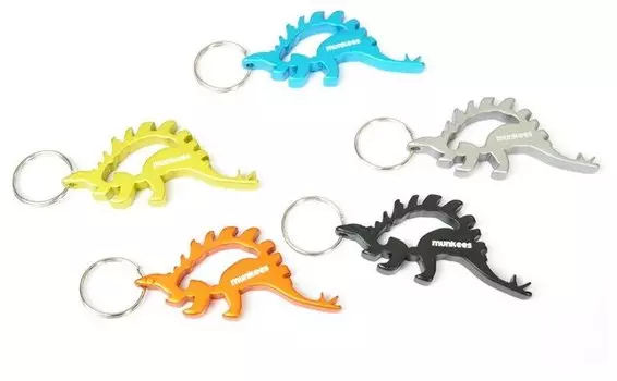 Брелок Munkees Стегозавр, доп.ф.:открывашка (3482)