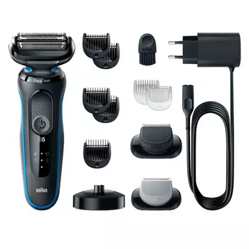 Бритва Braun Series 5 51-B4650cs, черный/синий (51-B4650CS)