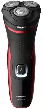Бритва Philips S1333/41, черный/красный (S1333/41)