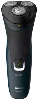 Бритва Philips Series 1000 S1121/41, синий малибу/черный (S1121/41)