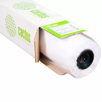 Бумага рулон 42"(1067мм) x 30 м, втулка 2" (50.8мм), 140 г/м, Cactus CS-PC140-106730 (CS-PC140-106730)